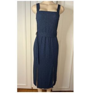 Dani Blue Box Midi Tie Dress